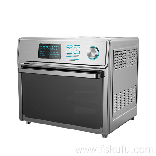 Horno tostador de aire giratorio grande de 25 litros